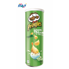 Чипсы Pringles Sour Cream & Onion, 165 гр