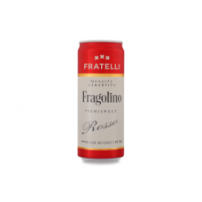 Fratelli Fragolino Rosso, 6,9%, ж/б, 0,33 л Fratelli Fragolino Rosso, 6,9%, ж/б, 0,33 л