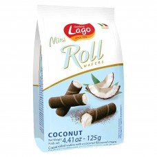 Вафельні трубочки Gastone Lago coconut 125g