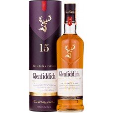Віскі Glenfiddich 15 років витримки тубус 0,7л