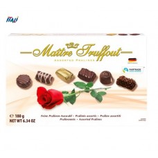 Цукерки Maitre Truffout Assorted pralines Rose 180 г