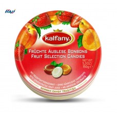 Льодяники Kalfany Fruit Candies фруктові 150г, 10 шт/ящ