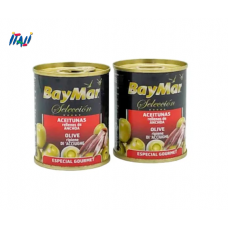 Оливки BayMar фаршировані Анчоусом 120г