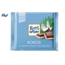 Молочный шоколад Ritter Sport Kokos, 100г Молочный шоколад Ritter Sport Kokos, 100г