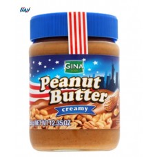 Арахісова паста Gina Peanut Butter Creamy 350 г Арахісова паста Gina Peanut Butter Creamy 350 г