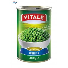 Горошок консервований VITALE Piselli  400г