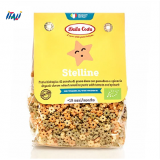 Макарони DALLA COSTA BIO Baby Stelinne tricolor 200 г