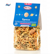 Макарони DALLA COSTA BIO Baby Space tricolor 200 г