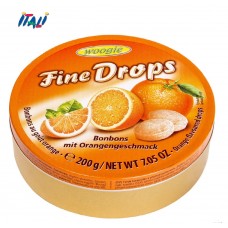 Леденцы Fine Drops Woogie со вкусом апельсина, 200г Леденцы Fine Drops Woogie со вкусом апельсина, 200г