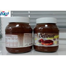 ПАСТА ШОКОЛАДНАЯ DELINUT DUO, 750 Г (БЕЛЬГИЯ) ПАСТА ШОКОЛАДНАЯ DELINUT DUO, 750 Г (БЕЛЬГИЯ)