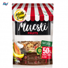 Мюслі фрукти та чіа helo dey 500г.