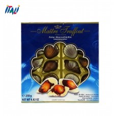 Конфеты пралине Pralines sea shells blue Maitre Truffout , 250 гр Конфеты пралине Pralines sea shells blue Maitre Truffout , 250 гр