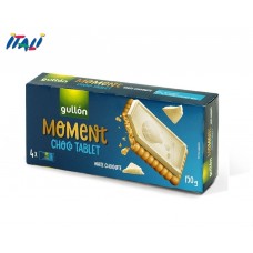 Печеньe Gullon Moment Choco Tablet White Chocolate 150 г Печеньe Gullon Moment Choco Tablet White Chocolate 150 г