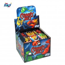Желейные конфеты Creepy Jelly, 6 шт по11г Желейные конфеты Creepy Jelly, 6 шт по11г