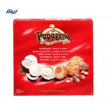 Вафельные шарики PAPAGENA, микс орех + кокос , 300г