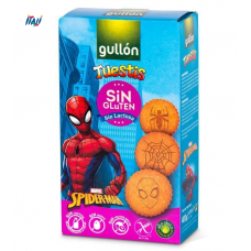 Печиво GULLON NEW Spiderman без глютена, 400г Печиво GULLON NEW Spiderman без глютена, 400г