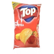 Чіпси TOP паприка 170g