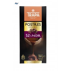 Шоколад чорний Trapa postres 52% 200г. Шоколад чорний Trapa postres 52% 200г.