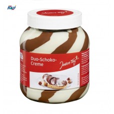 Паста JEDEN TAG Duo-Schoko-Creme, шоколадна, 750 г Паста JEDEN TAG Duo-Schoko-Creme, шоколадна, 750 г