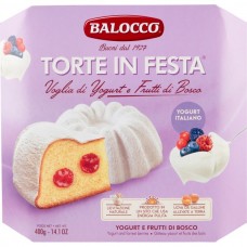 Панеттоне Balocco Torte In Festa йогурт і лісові ягоди  400г